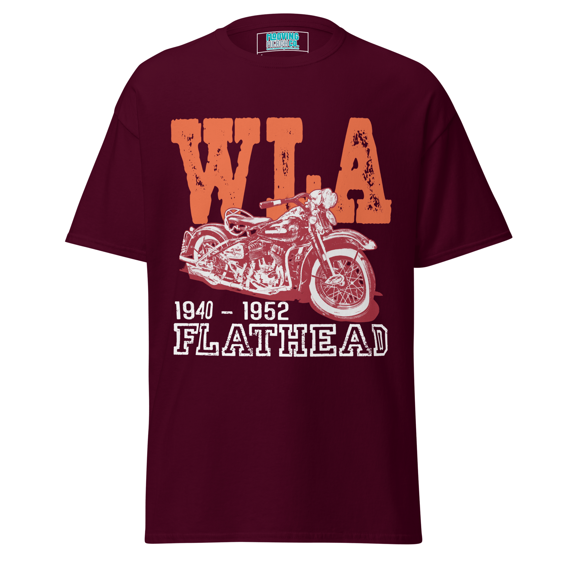 Harley Davidson WLA Flathead - Retro T-Shirt - Unisex - Mooving Merch