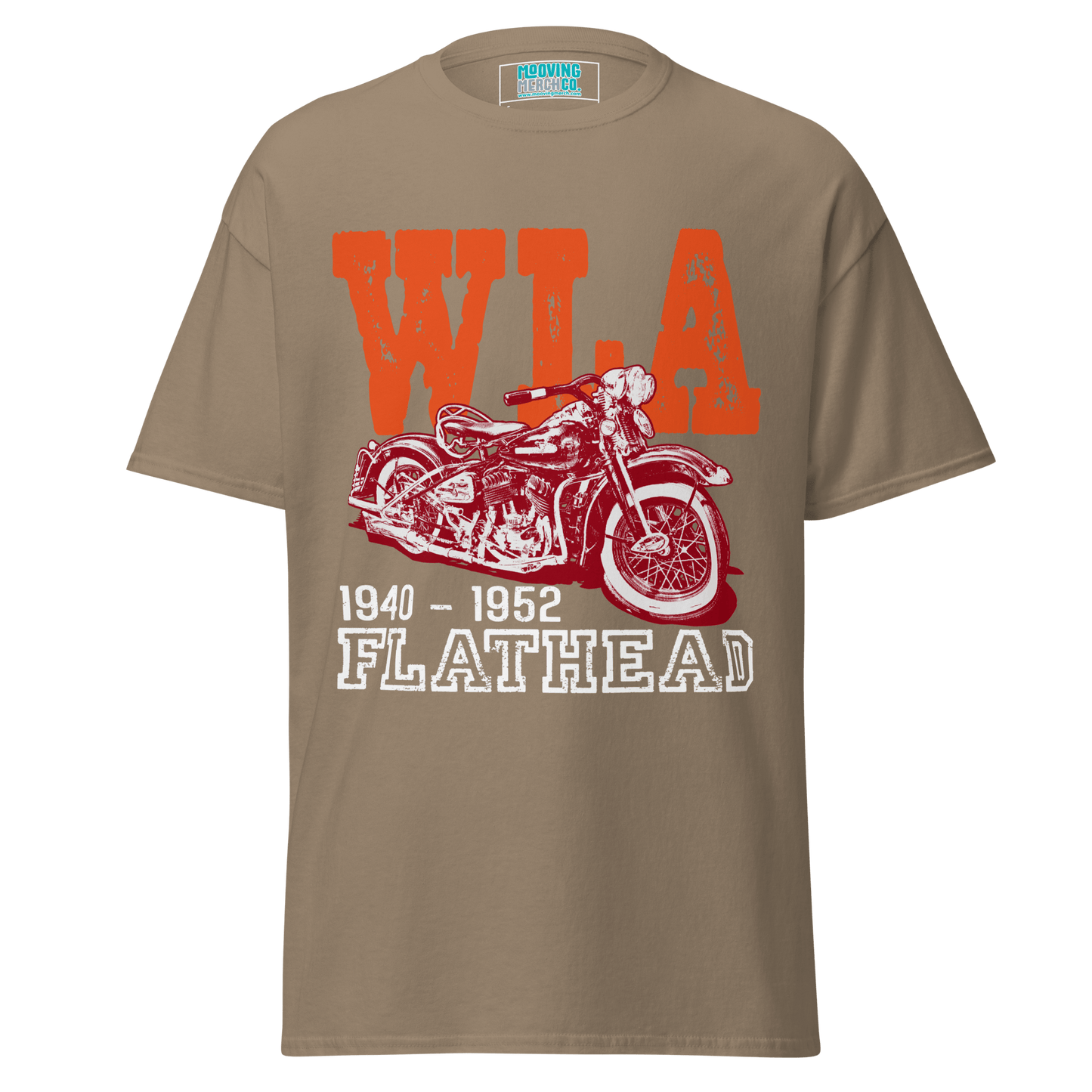 Harley Davidson WLA Flathead - Retro T-Shirt - Unisex - Mooving Merch