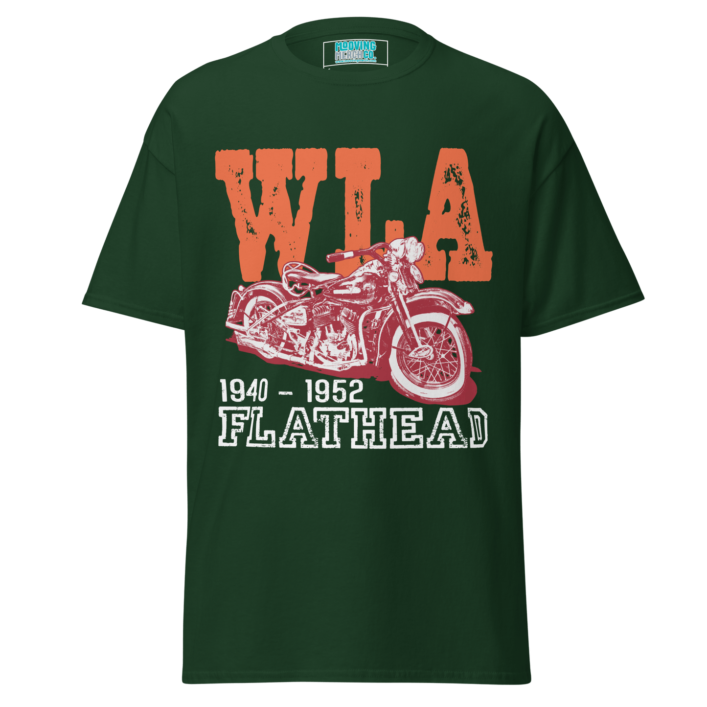 Harley Davidson WLA Flathead - Retro T-Shirt - Unisex - Mooving Merch