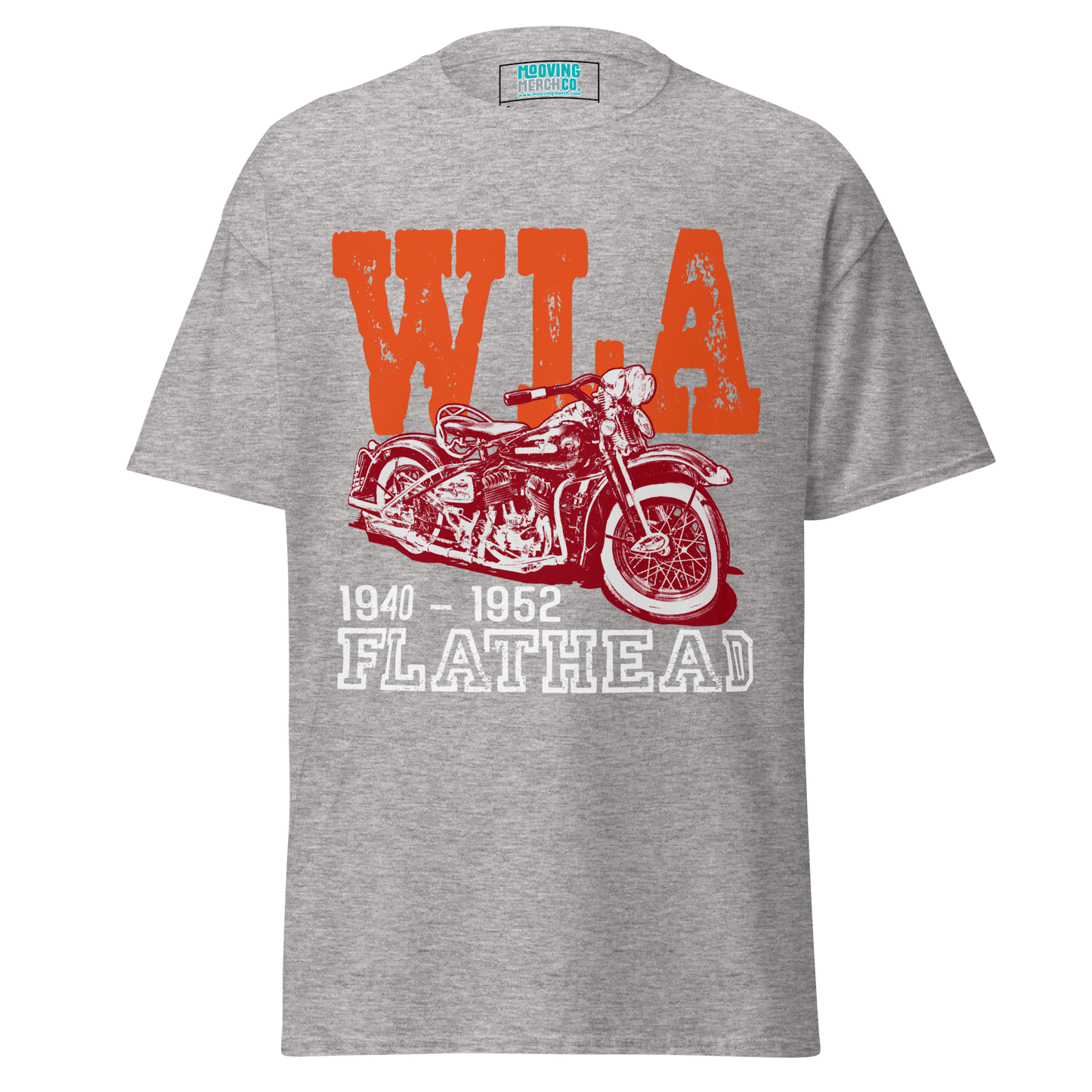 Harley Davidson WLA Flathead - Retro T-Shirt - Unisex - Mooving Merch