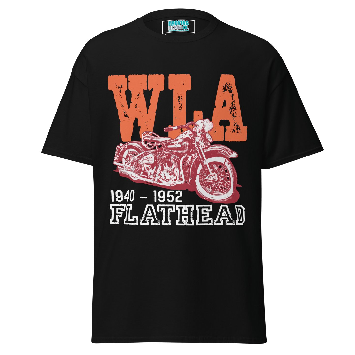 Harley Davidson WLA Flathead - Retro T-Shirt - Unisex - Mooving Merch