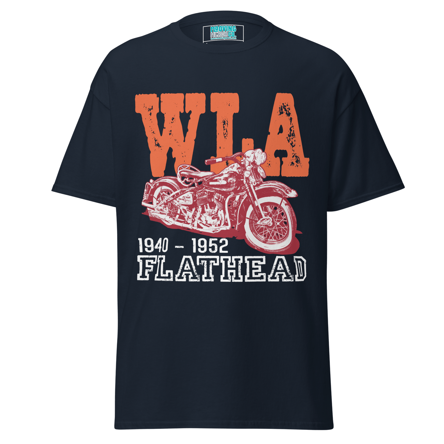 Harley Davidson WLA Flathead - Retro T-Shirt - Unisex - Mooving Merch