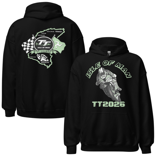 Isle of Man TT 2026 Hoodie - 10 Colours - Unisex - Mooving Merch