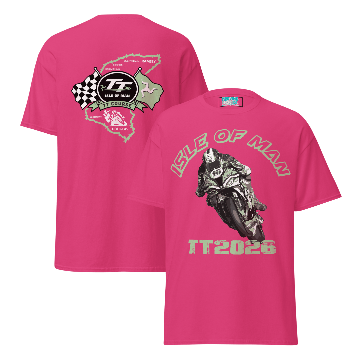 Isle of Man TT 2026 T-Shirt - 10 Colours - Unisex - Mooving Merch