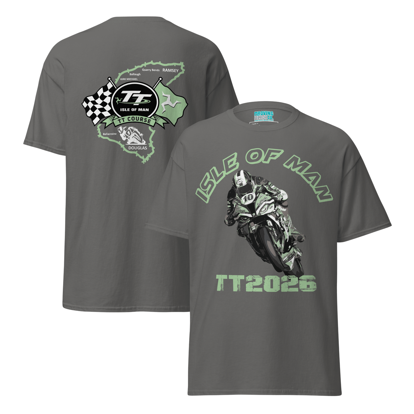 Isle of Man TT 2026 T-Shirt - 10 Colours - Unisex - Mooving Merch