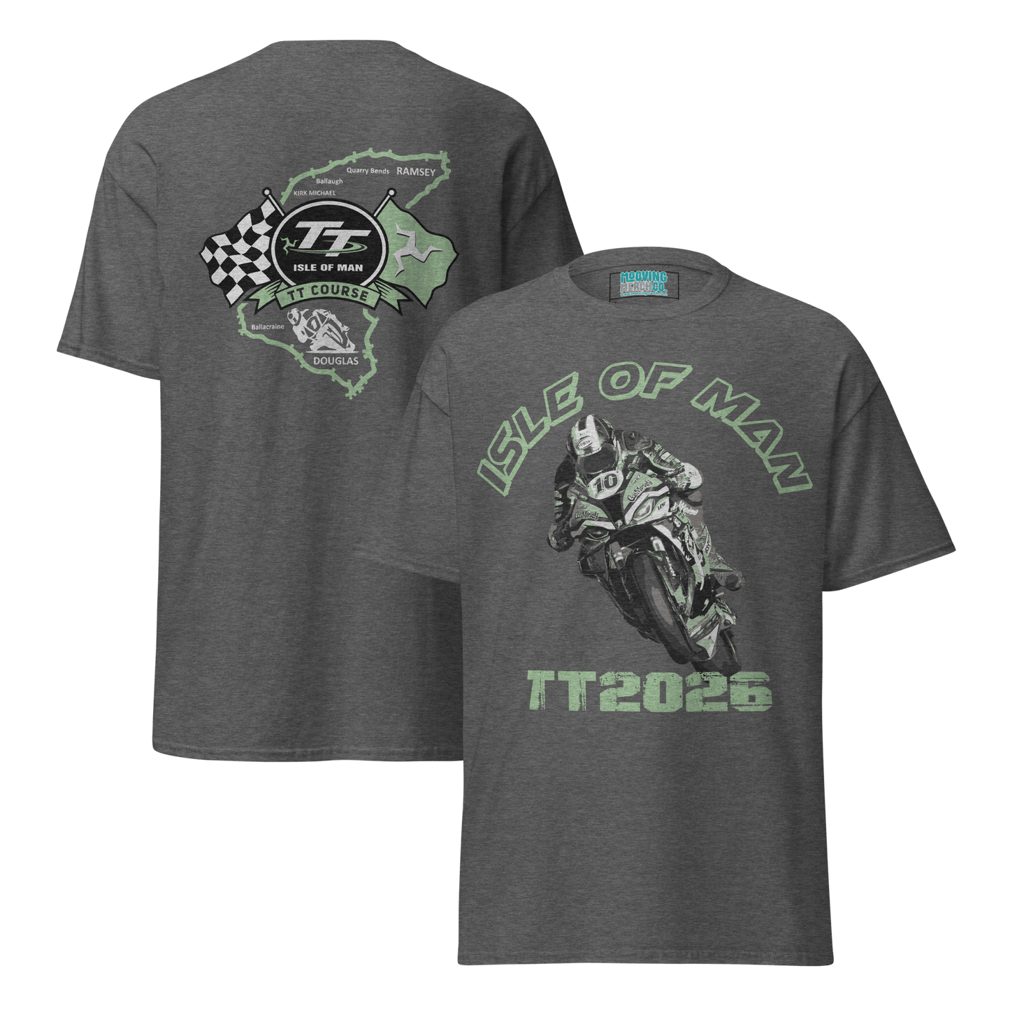 Isle of Man TT 2026 T-Shirt - 10 Colours - Unisex - Mooving Merch
