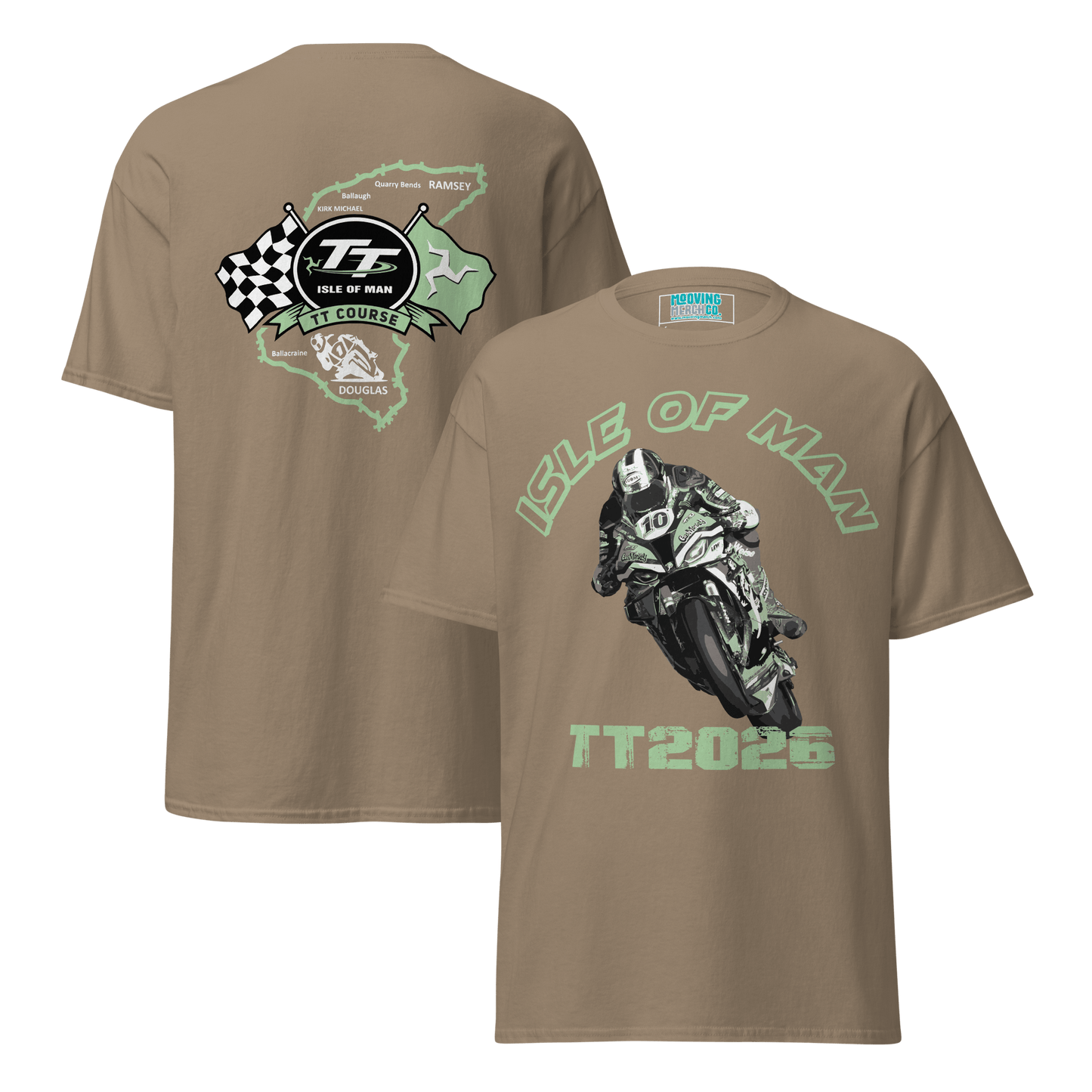 Isle of Man TT 2026 T-Shirt - 10 Colours - Unisex - Mooving Merch