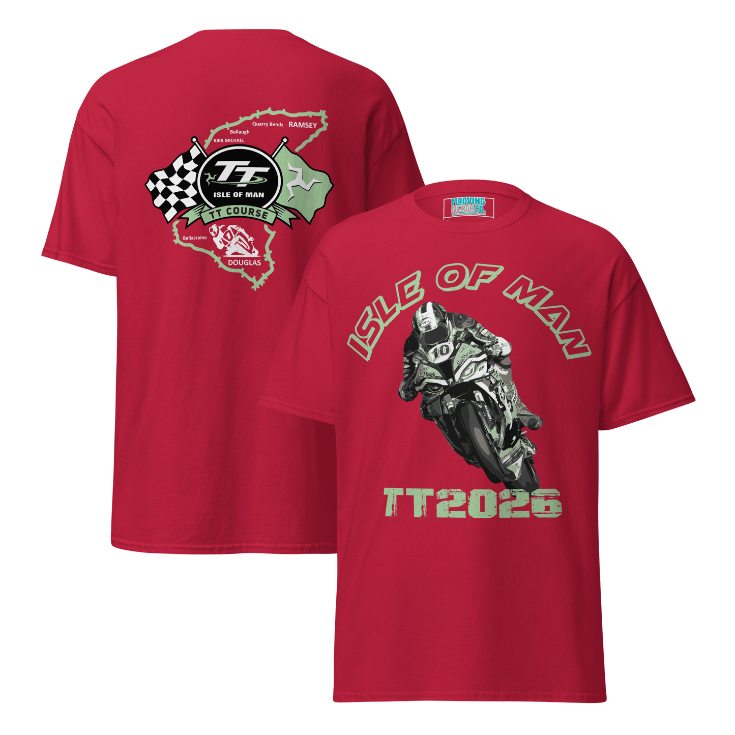 Isle of Man TT 2026 T-Shirt - 10 Colours - Unisex - Mooving Merch