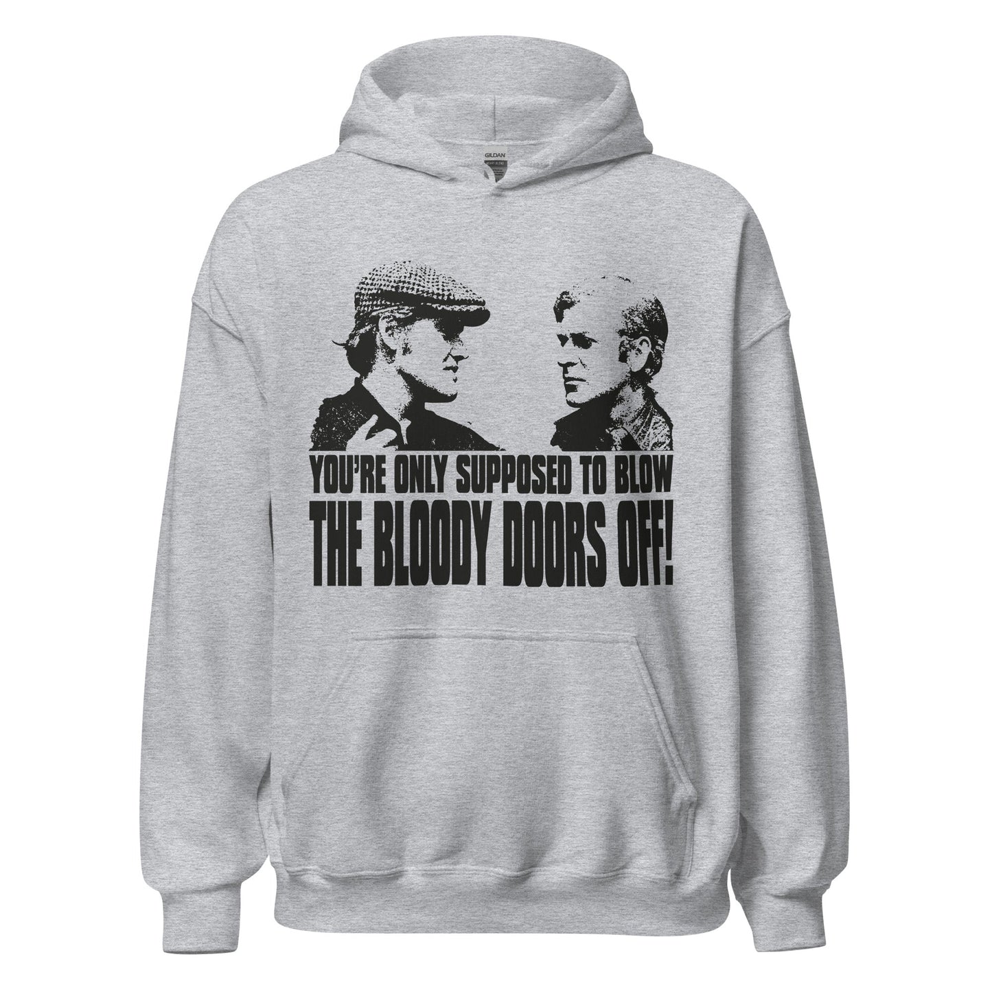 Italian Job Michael Caine Quote Classic Movie Hoodie - 9 Colours - S to 5XL - Mooving Merch