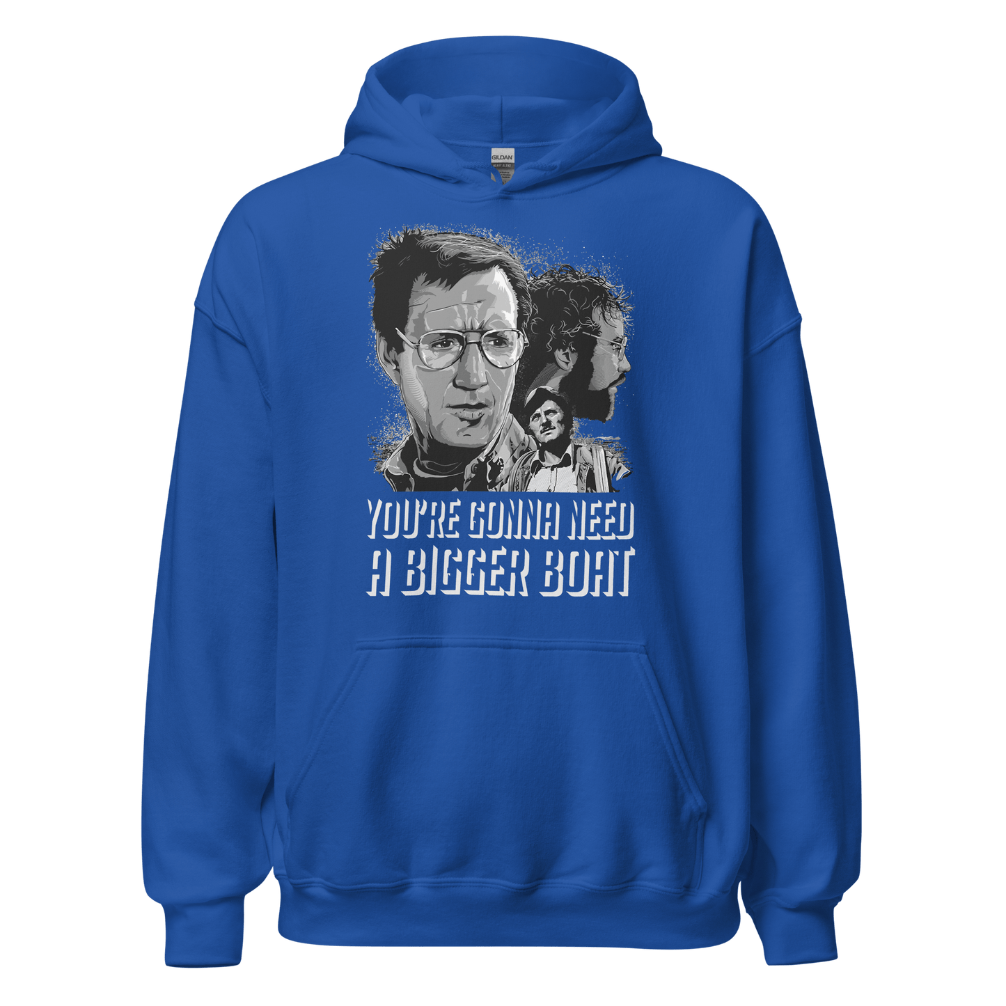 Jaws Movie Quote Printed Unisex Hoodie - 9 Colours - S to 5XL - Mooving Merch