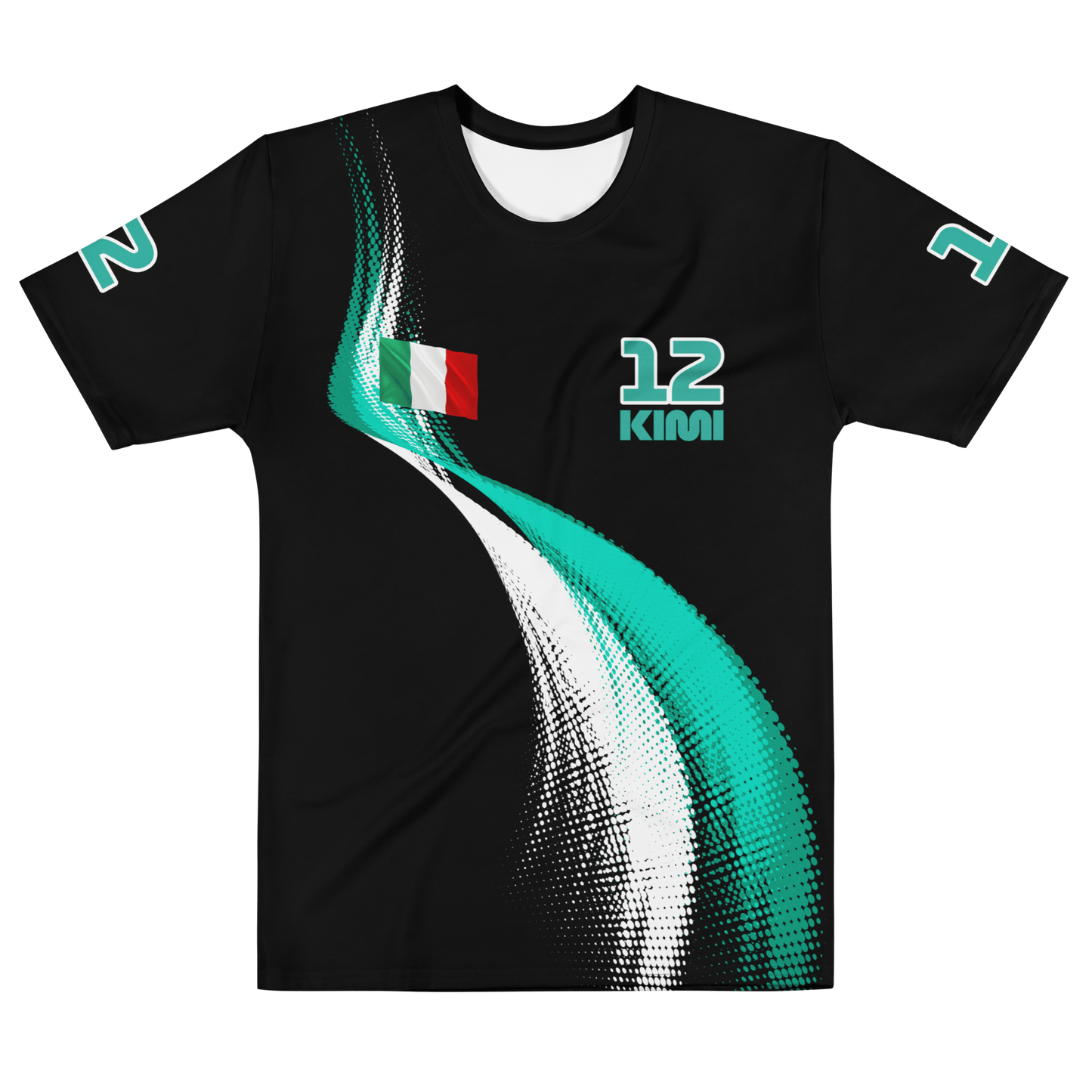 Kimi Antonelli 12 AMG Mercedes F1 Team T-Shirt - Men's - Mooving Merch