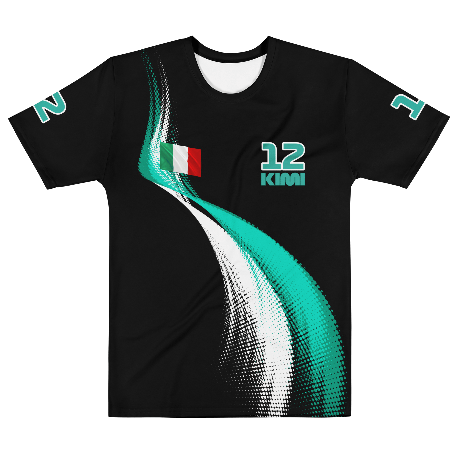 Kimi Antonelli 12 AMG Mercedes F1 Team T-Shirt - Men's - Mooving Merch