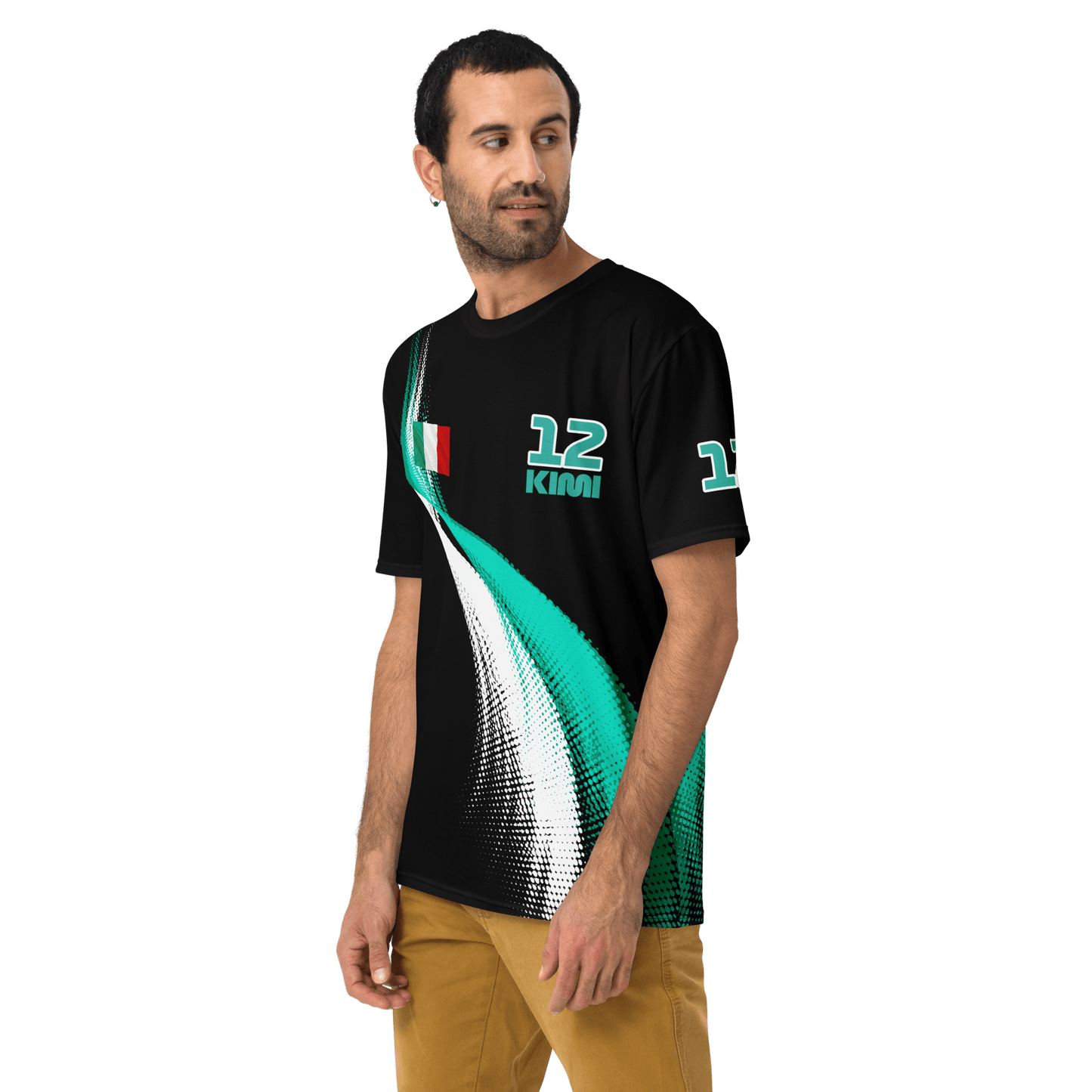 Kimi Antonelli 12 AMG Mercedes F1 Team T-Shirt - Men's - Mooving Merch