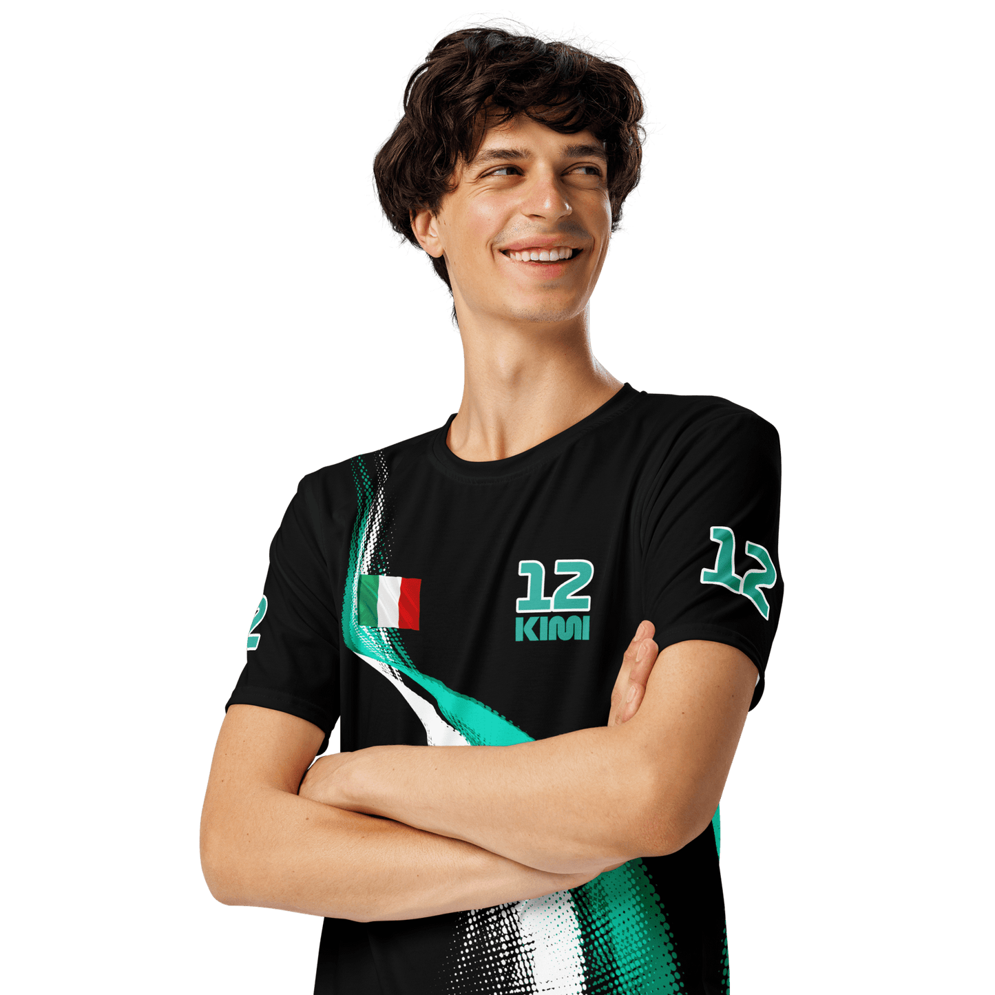 Kimi Antonelli 12 AMG Mercedes F1 Team T-Shirt - Men's - Mooving Merch