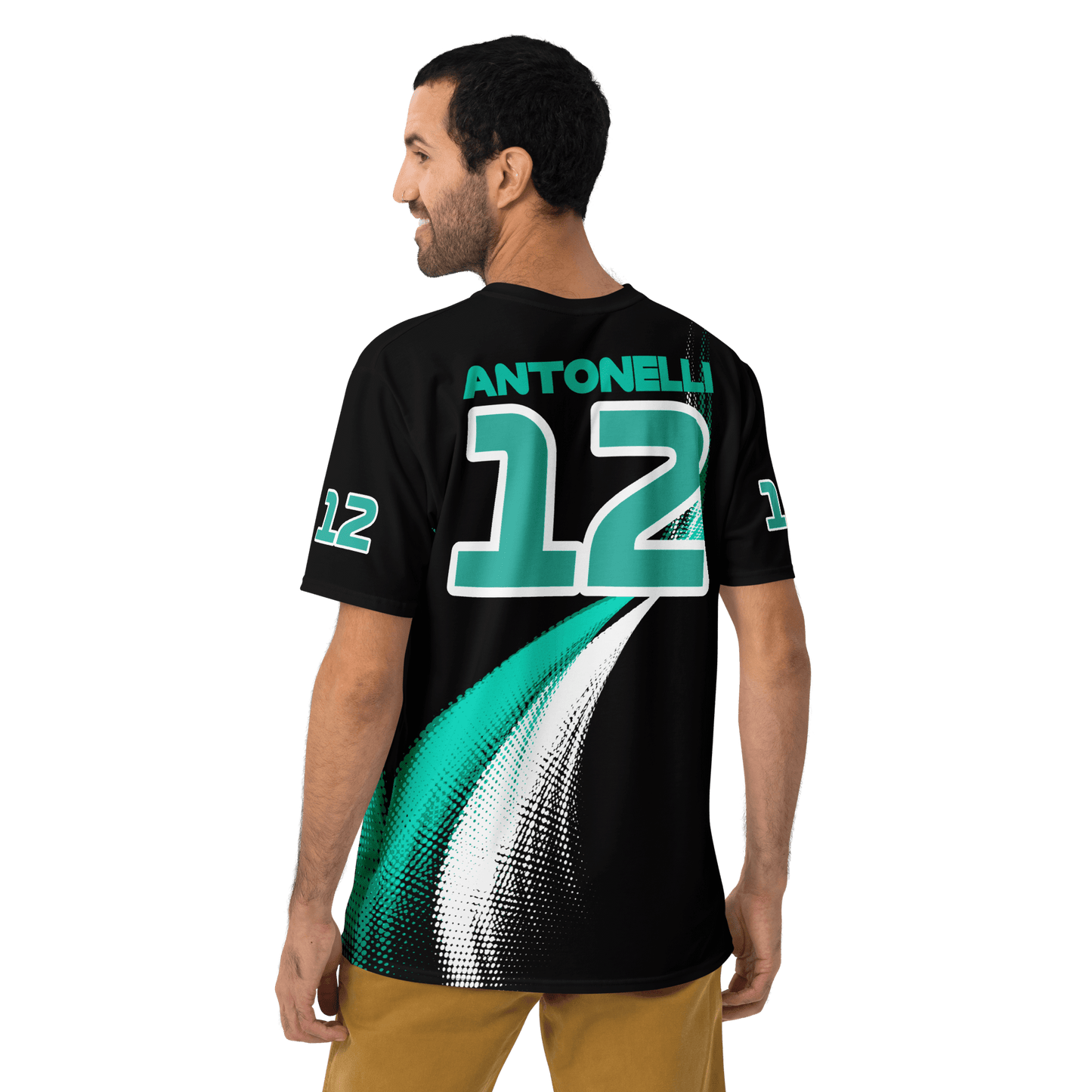 Kimi Antonelli 12 AMG Mercedes F1 Team T-Shirt - Men's - Mooving Merch