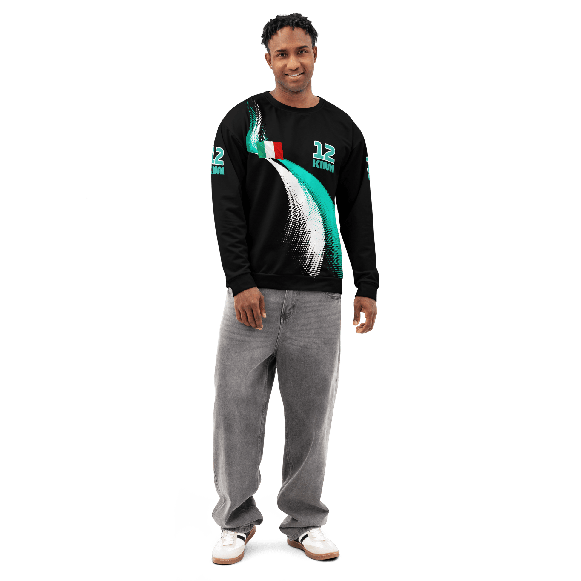 Kimi Antonelli 12 Formula One Racing Cotton Sweatshirt - Unisex - Mooving Merch