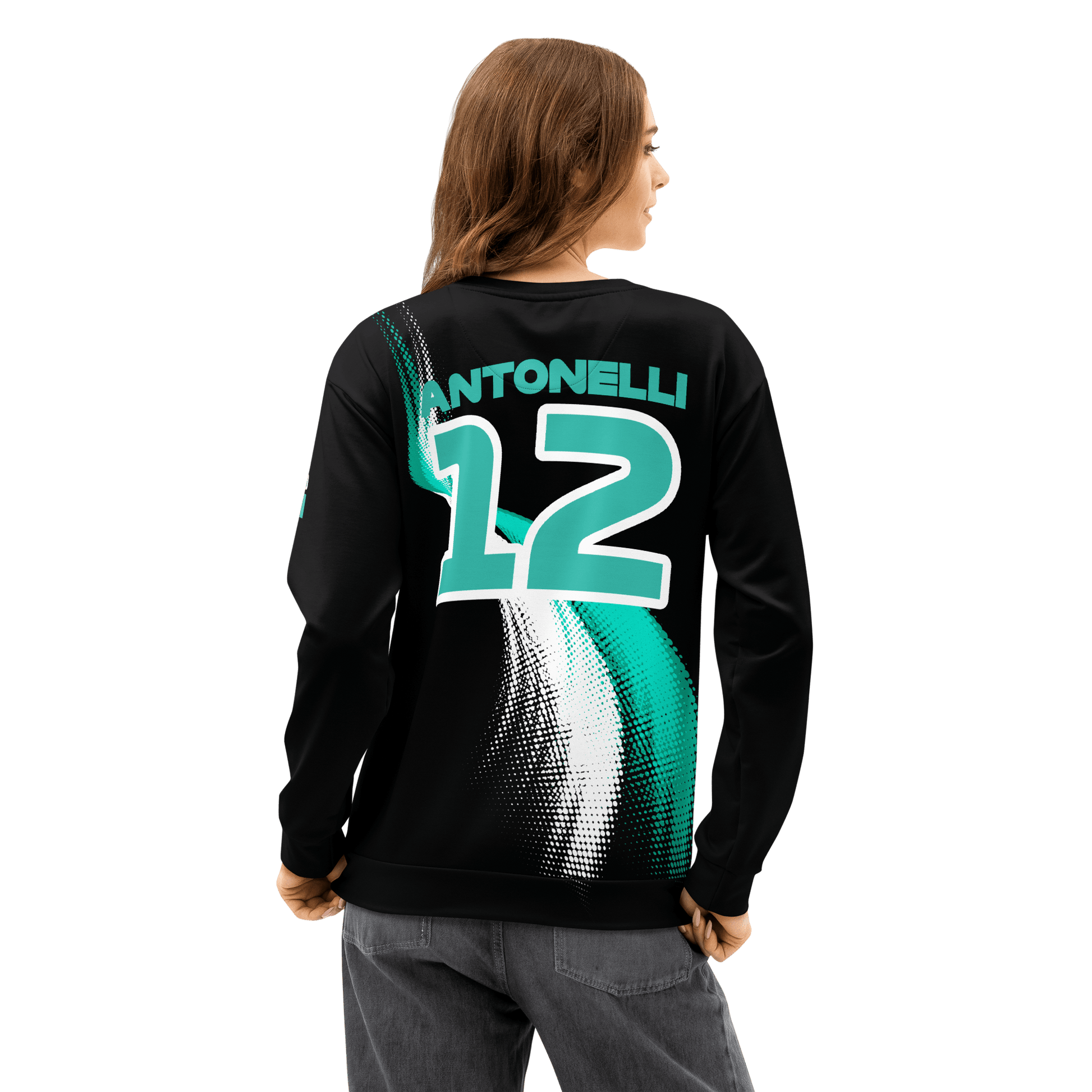 Kimi Antonelli 12 Formula One Racing Cotton Sweatshirt - Unisex - Mooving Merch