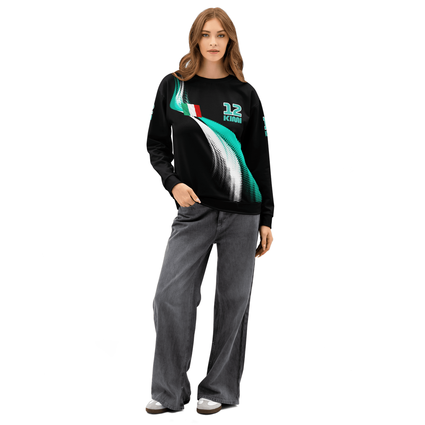 Kimi Antonelli 12 Formula One Racing Cotton Sweatshirt - Unisex - Mooving Merch