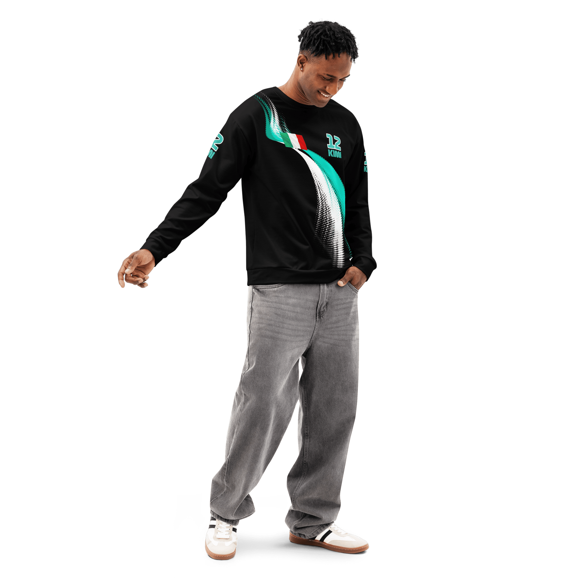 Kimi Antonelli 12 Formula One Racing Cotton Sweatshirt - Unisex - Mooving Merch