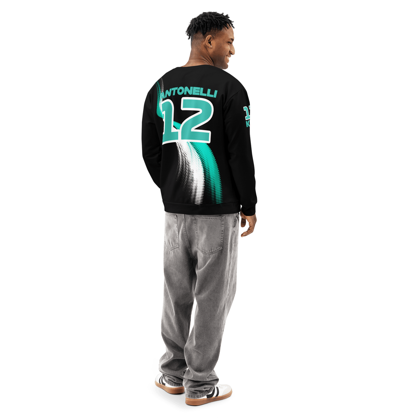 Kimi Antonelli 12 Formula One Racing Cotton Sweatshirt - Unisex - Mooving Merch