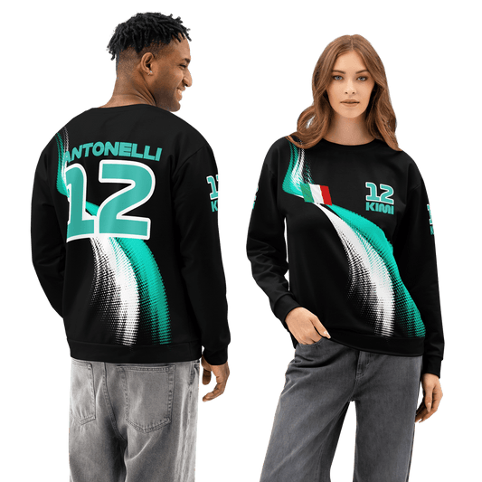 Kimi Antonelli 12 Formula One Racing Cotton Sweatshirt - Unisex - Mooving Merch