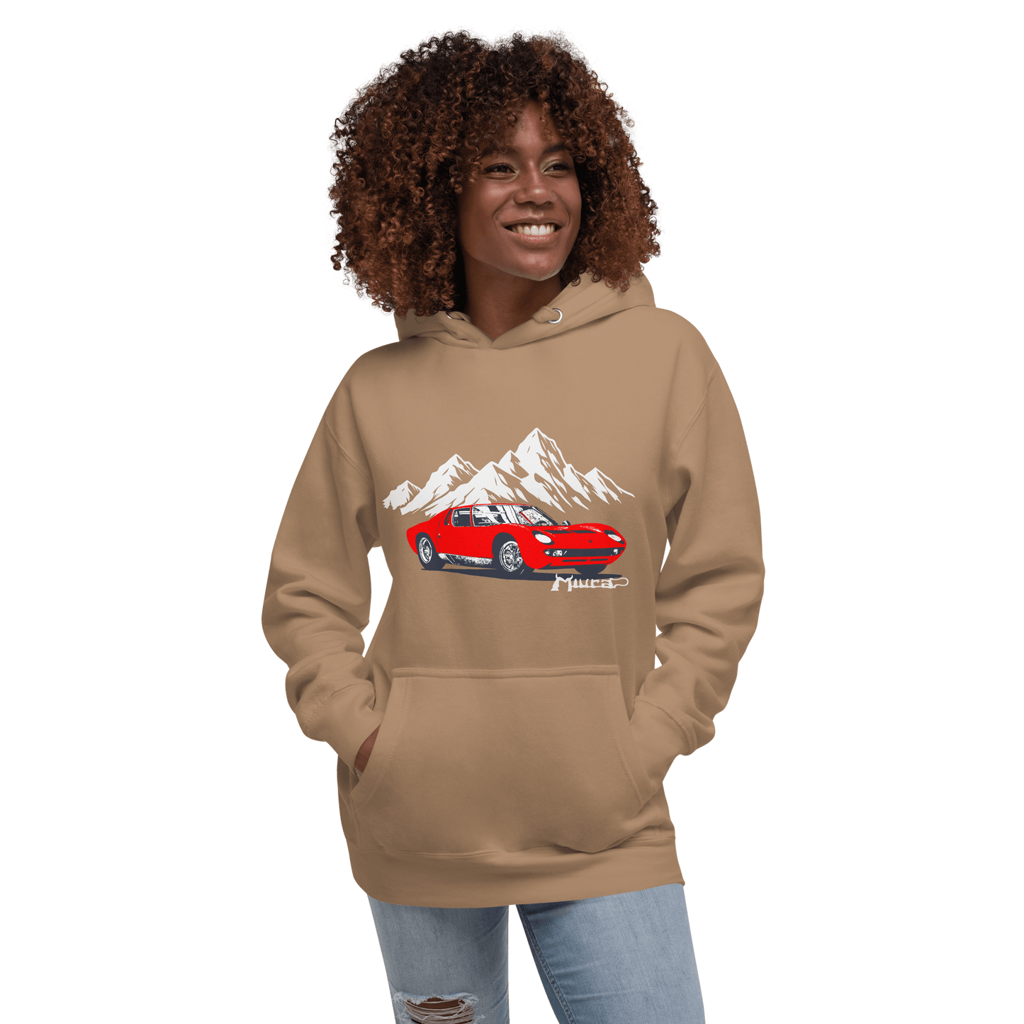 Lamborghini Miura SV Retro Designer Hoodie - Unisex - Mooving Merch