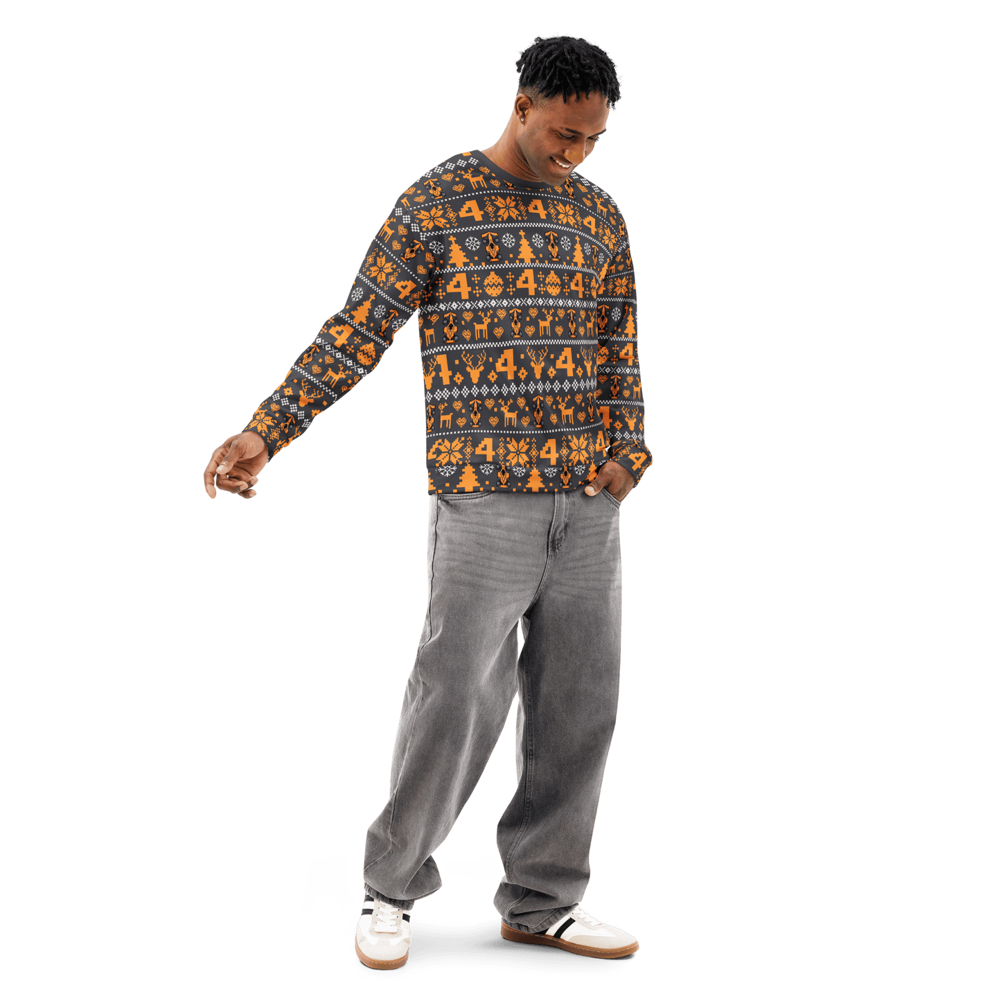 Lando Norris 4 Formula Racing Christmas Sweatshirt - Unisex - Mooving Merch