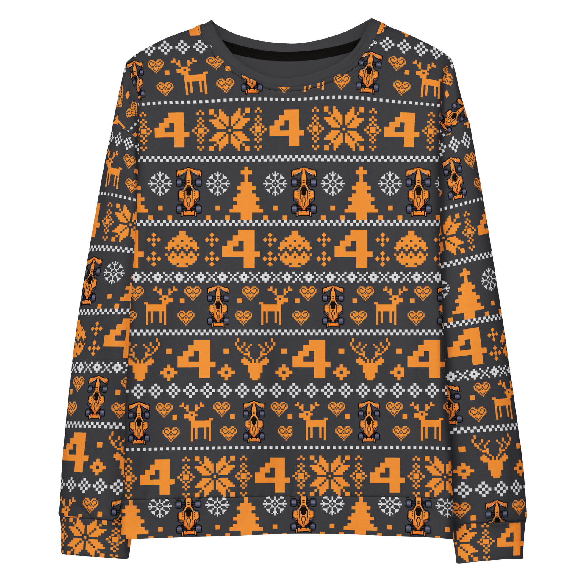Lando Norris 4 Formula Racing Christmas Sweatshirt - Unisex - Mooving Merch