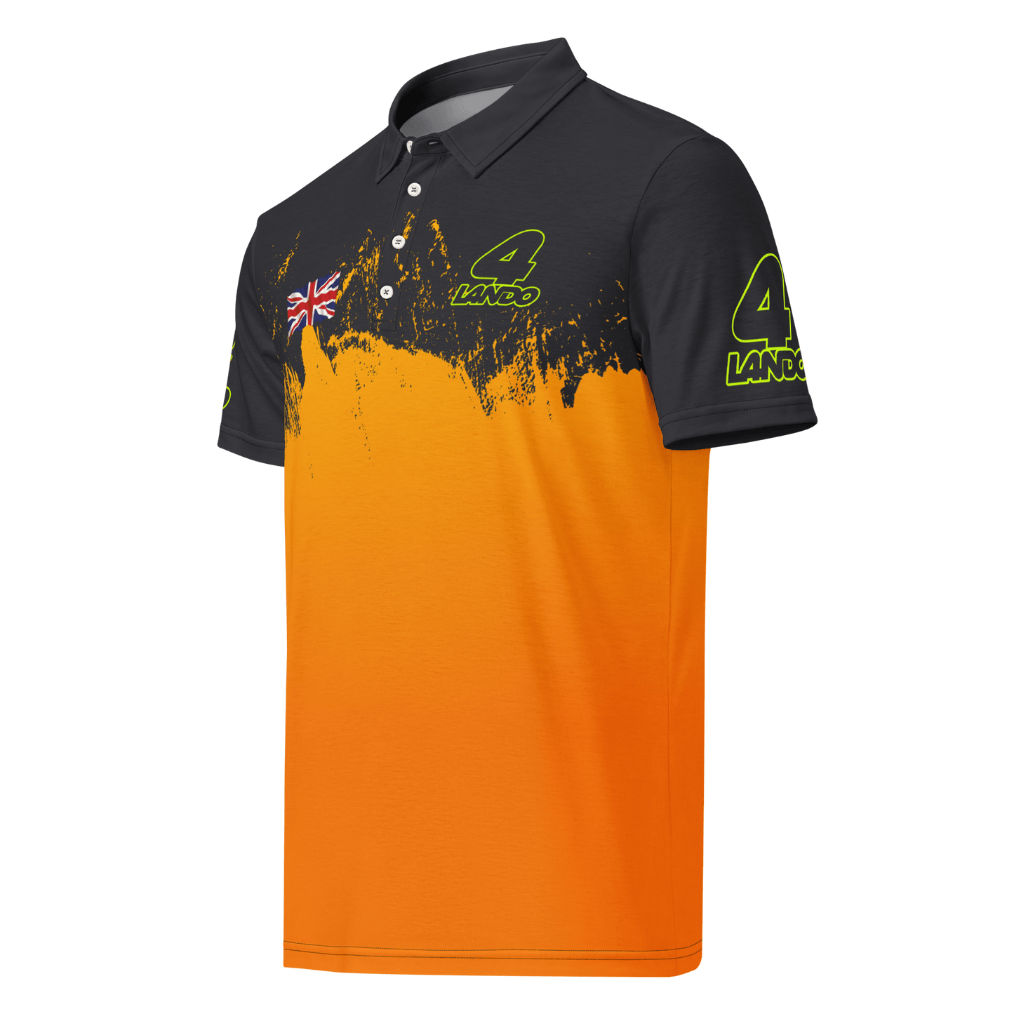 Lando Norris 4 Formula Racing Team Polo Shirt - Men's - Mooving Merch