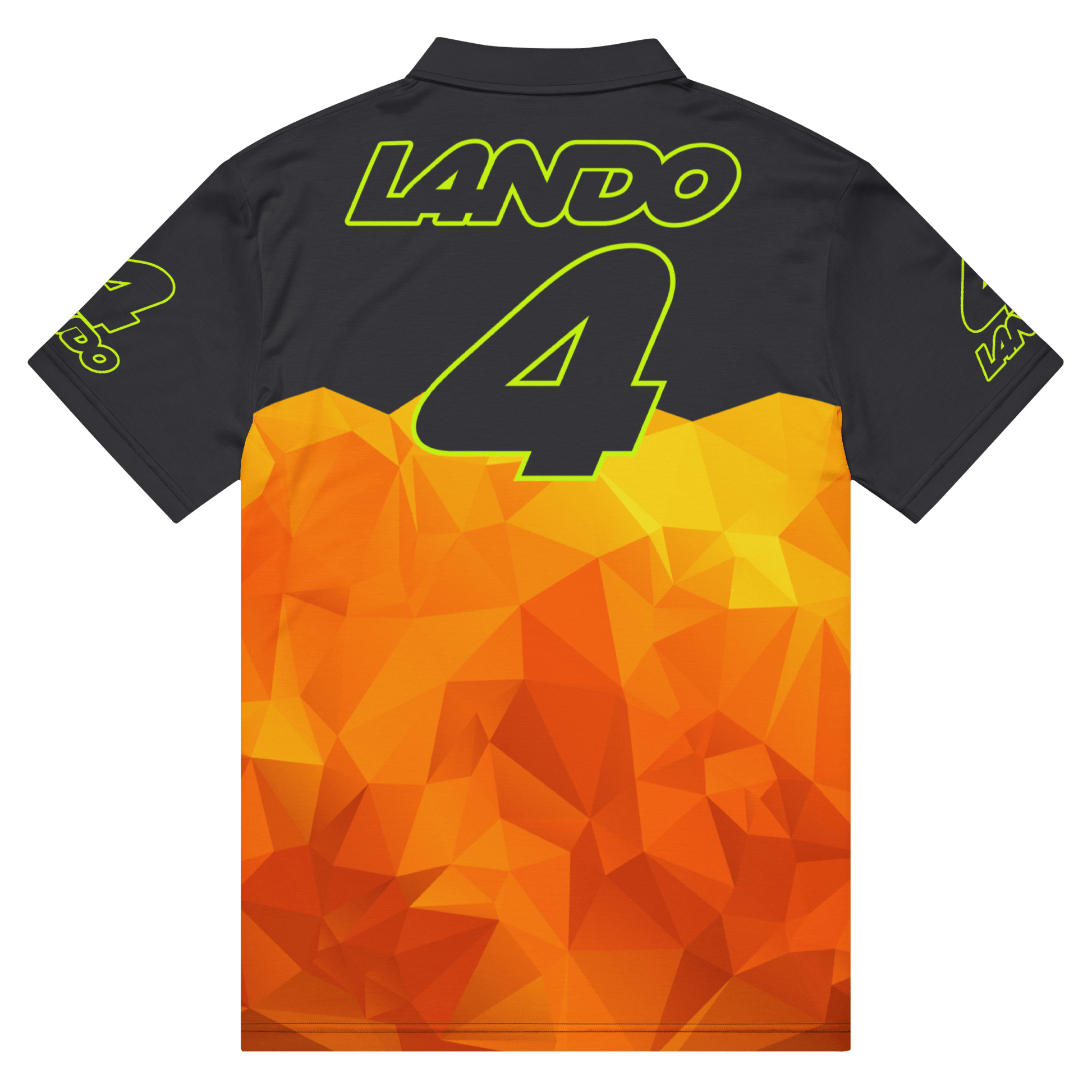 Lando Norris 4 Formula Racing Team Polo Shirt - Men's - Mooving Merch