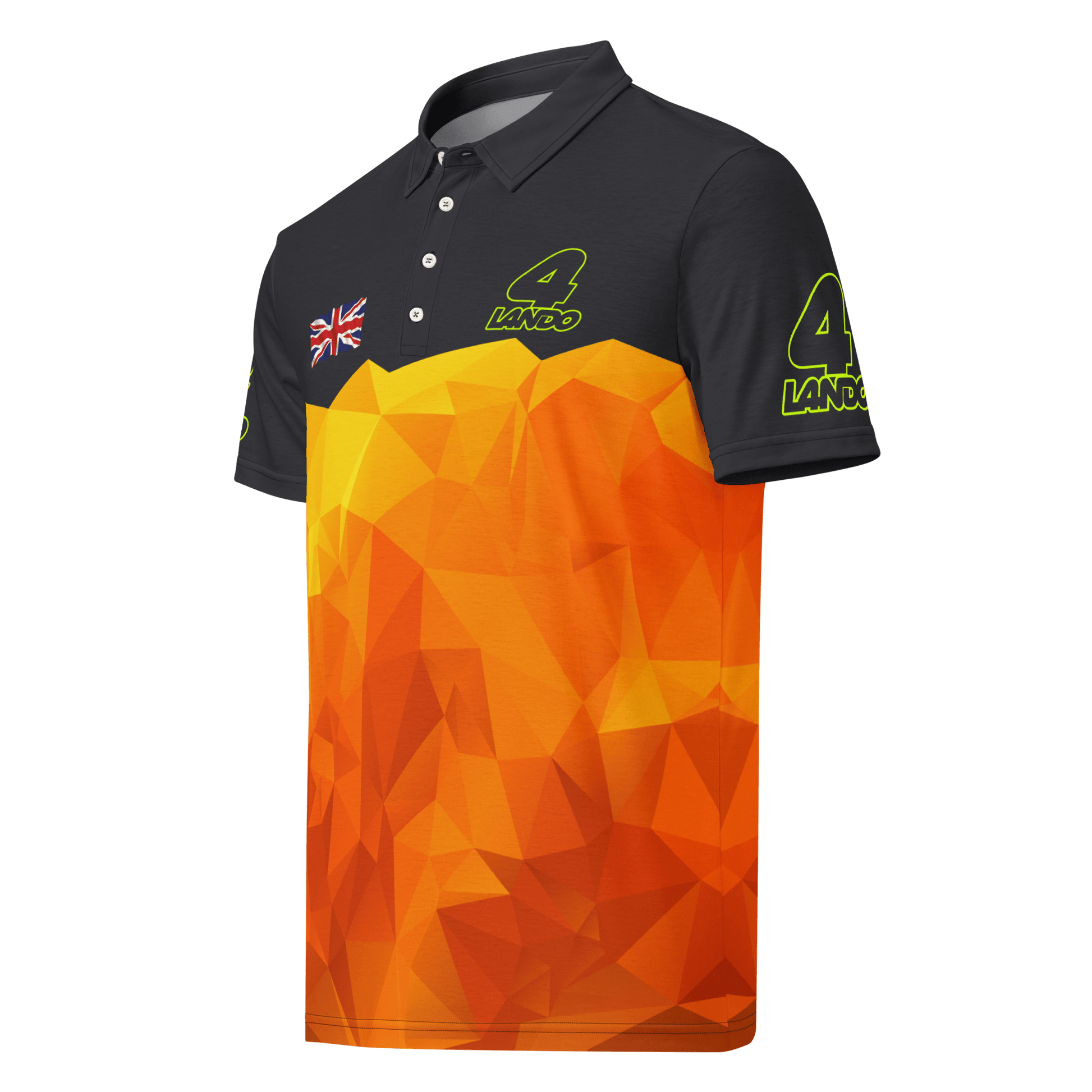 Lando Norris 4 Formula Racing Team Polo Shirt - Men's - Mooving Merch