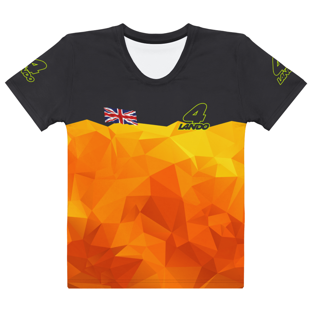 Lando Norris 4 Formula Racing Team T-shirt - Ladies - Mooving Merch