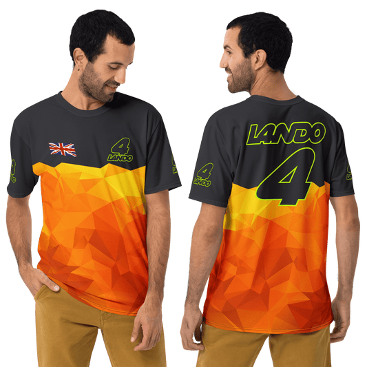Lando Norris 4 Formula Racing Team T-Shirt - Men's - Mooving Merch