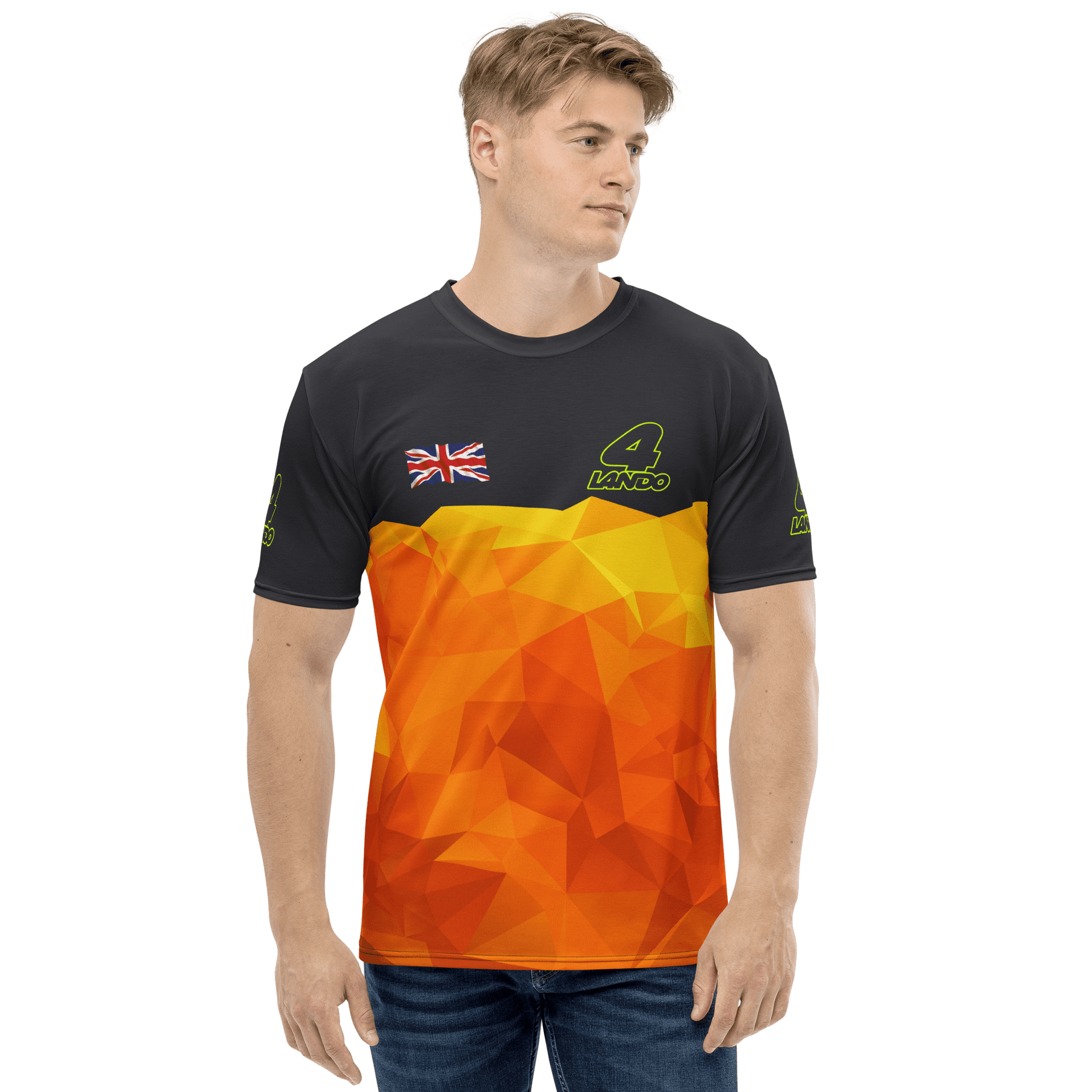 Lando Norris 4 Formula Racing Team T-Shirt - Men's - Mooving Merch