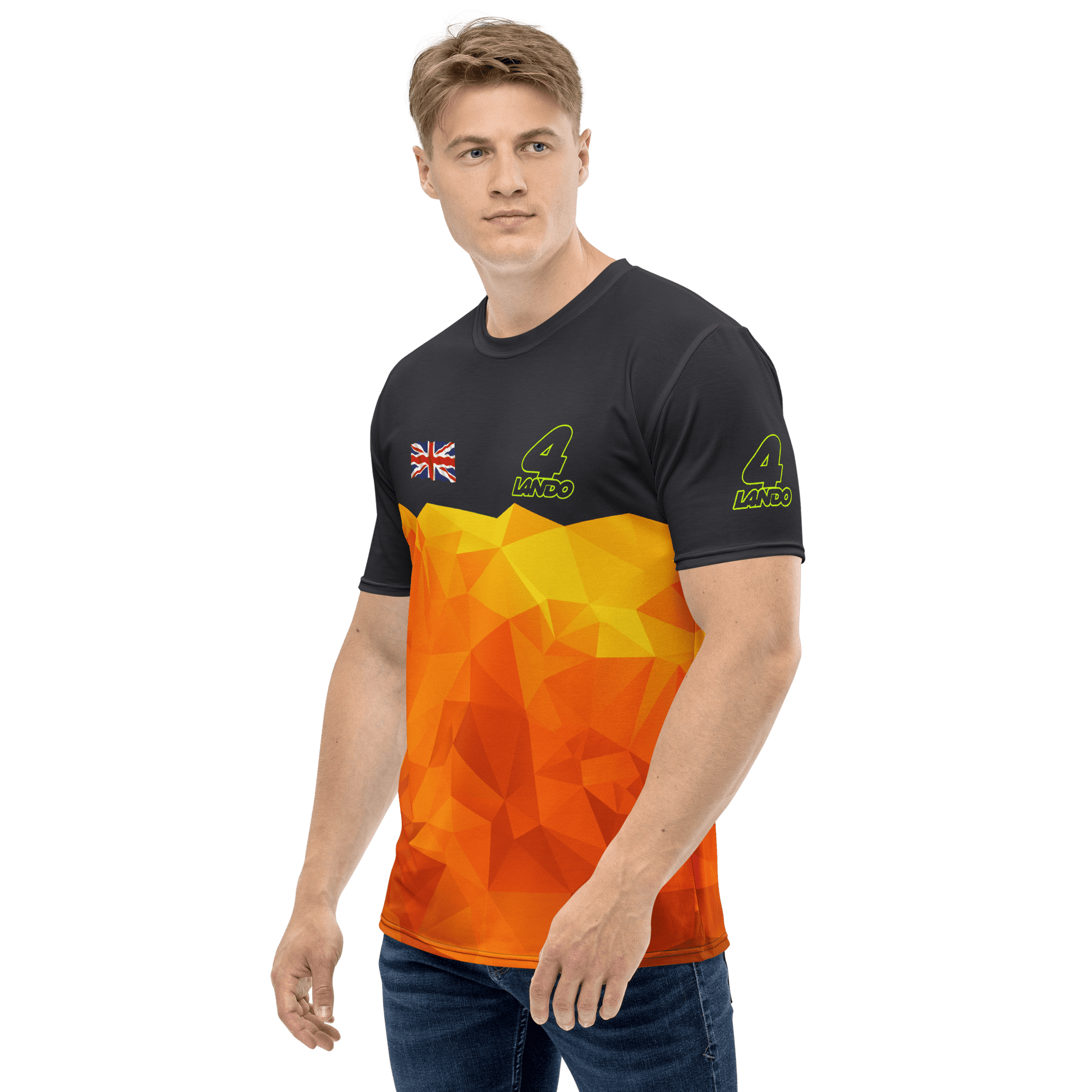 Lando Norris 4 Formula Racing Team T-Shirt - Men's - Mooving Merch