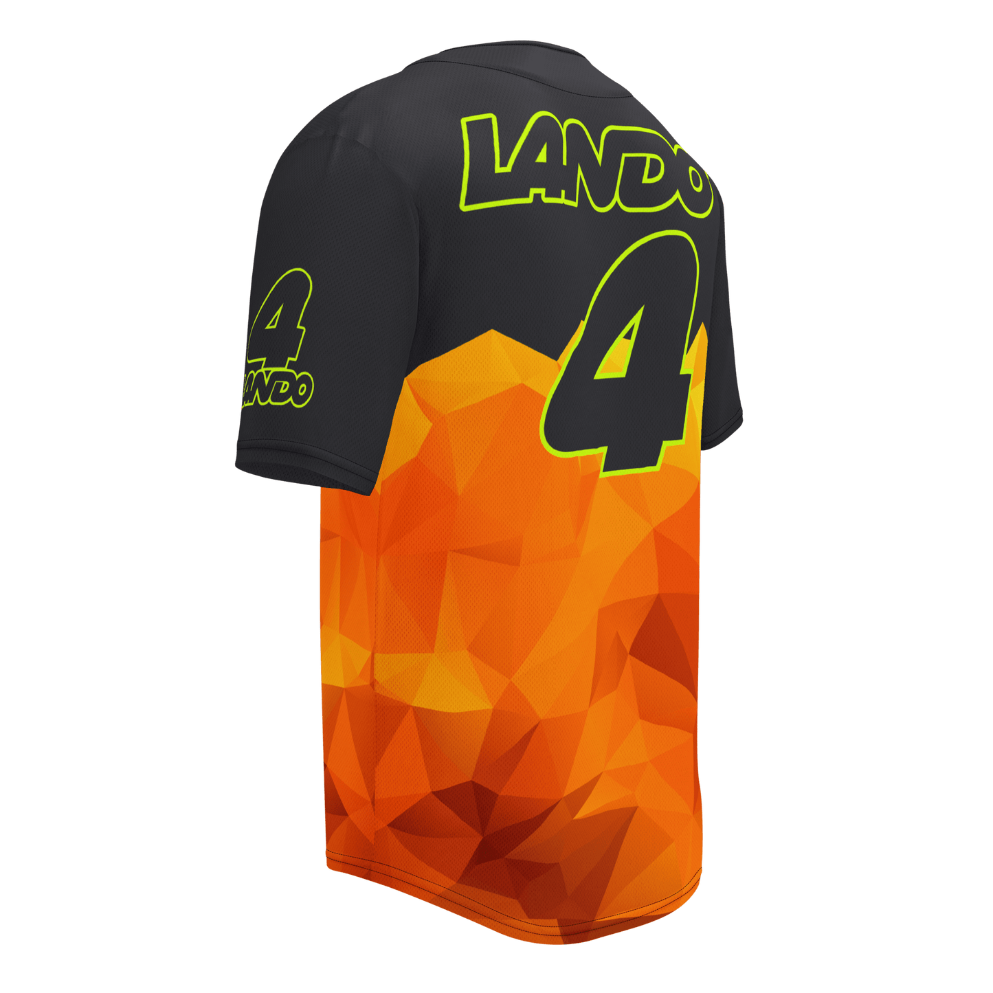 Lando Norris 4 Racing Team Baseball Jersey - Unisex - 2XS to 6XL - Mooving Merch