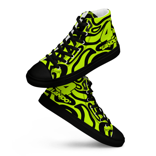 Lando Norris 4 Racing Team 'Blob' Design High - Top Sneaker - Men's - Mooving Merch