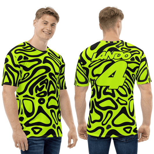 Lando Norris 4 Racing Team 'Blob' T-Shirt - Men's - Mooving Merch