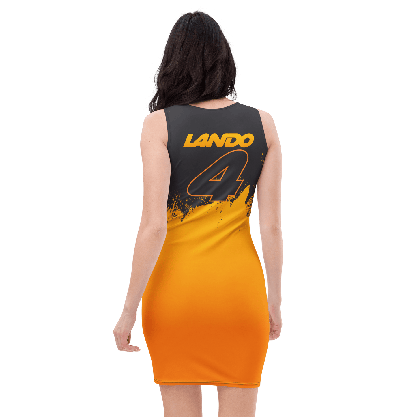 Lando Norris 4 Racing Team Bodycon Dress - XS to XL - Mooving Merch