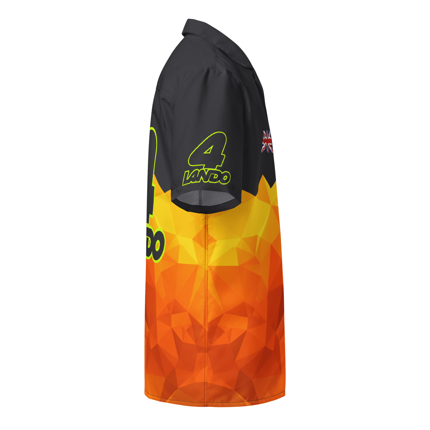 Lando Norris 4 Racing Team Button - Up Shirt - Unisex - 2XS to 6XL - Mooving Merch