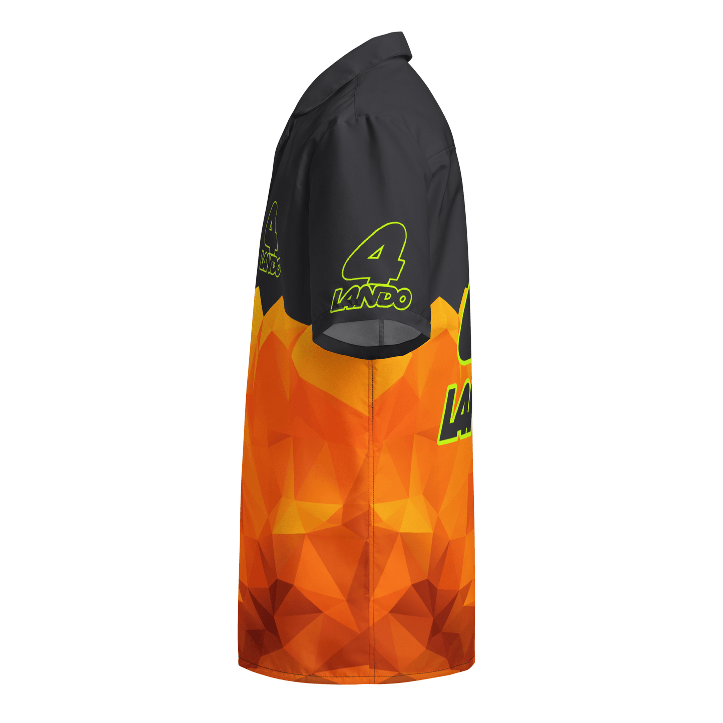 Lando Norris 4 Racing Team Button - Up Shirt - Unisex - 2XS to 6XL - Mooving Merch