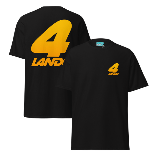 Lando Norris 4 Racing Team T-Shirt - 12 Colours - Unisex - Mooving Merch