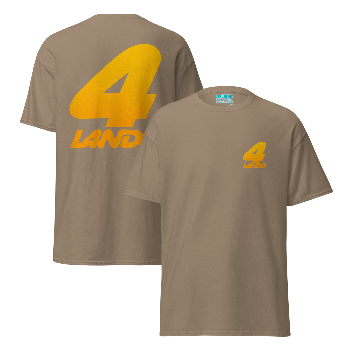 Lando Norris 4 Racing Team T-Shirt - 12 Colours - Unisex - Mooving Merch