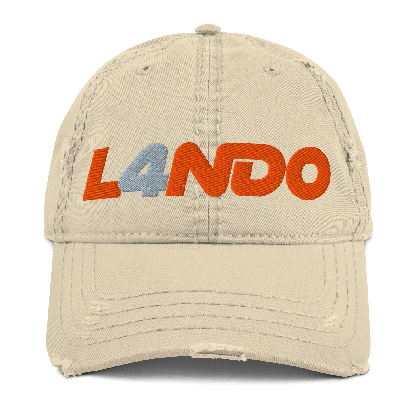 Lando Norris Distressed Embroidered Baseball Cap - 4 Colors - One Size - Mooving Merch