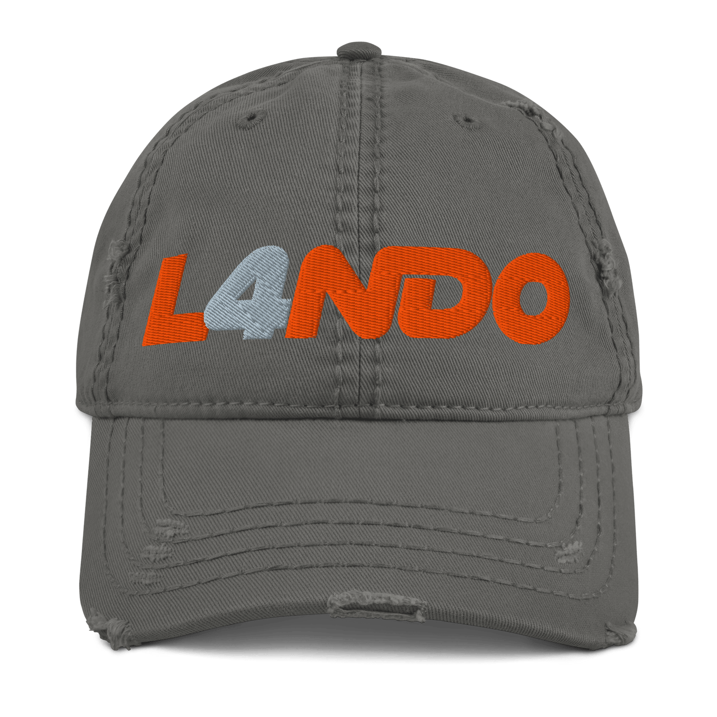 Lando Norris Distressed Embroidered Baseball Cap - 4 Colors - One Size - Mooving Merch