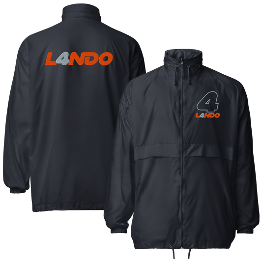Lando Norris Embroidered Unisex Windbreaker - 3 Colors - Mooving Merch