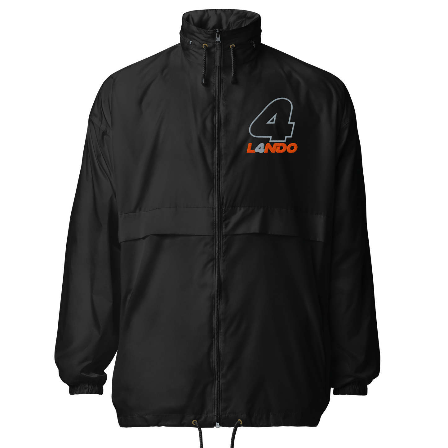 Lando Norris Embroidered Unisex Windbreaker - 3 Colors - Mooving Merch