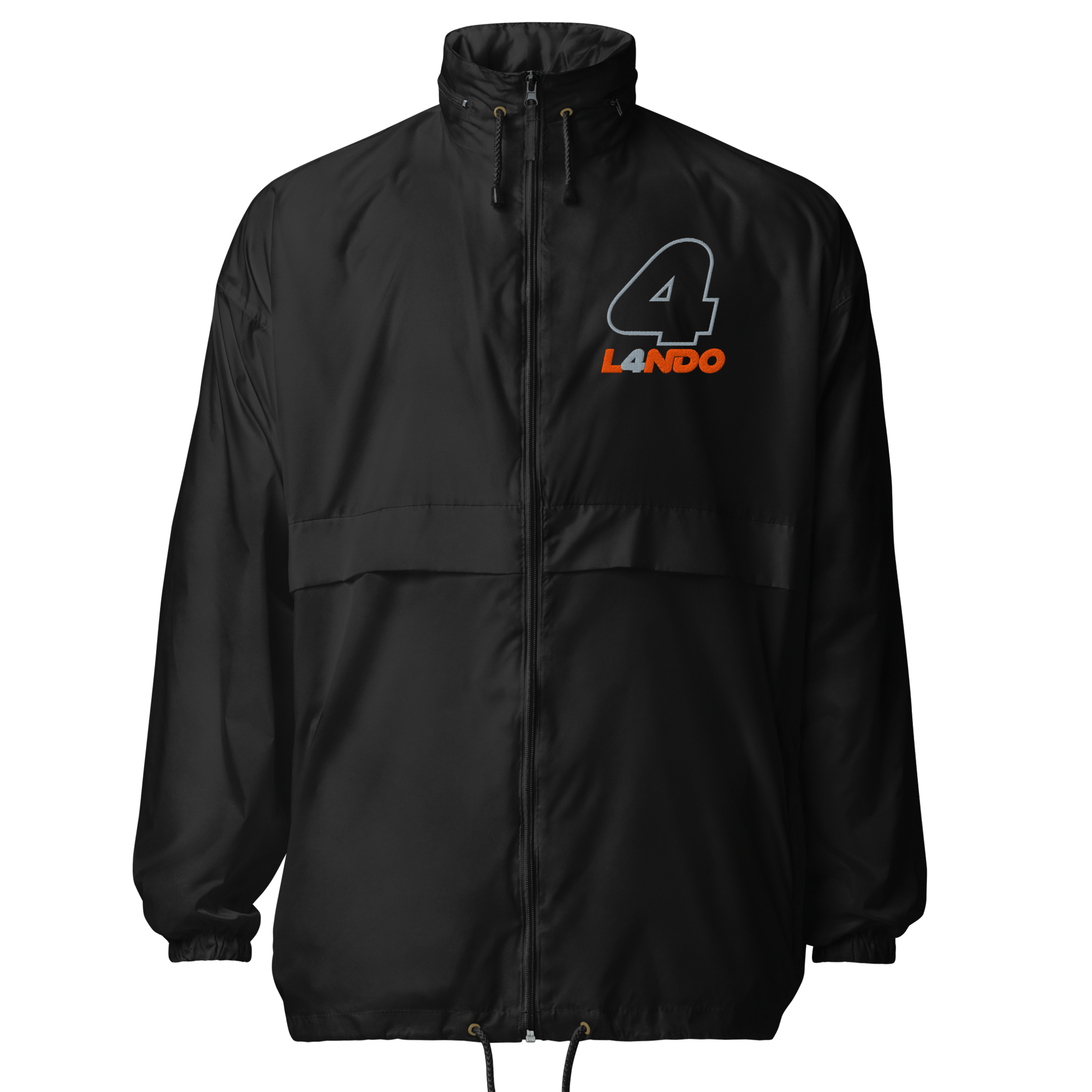 Lando Norris Embroidered Unisex Windbreaker - 3 Colors - Mooving Merch