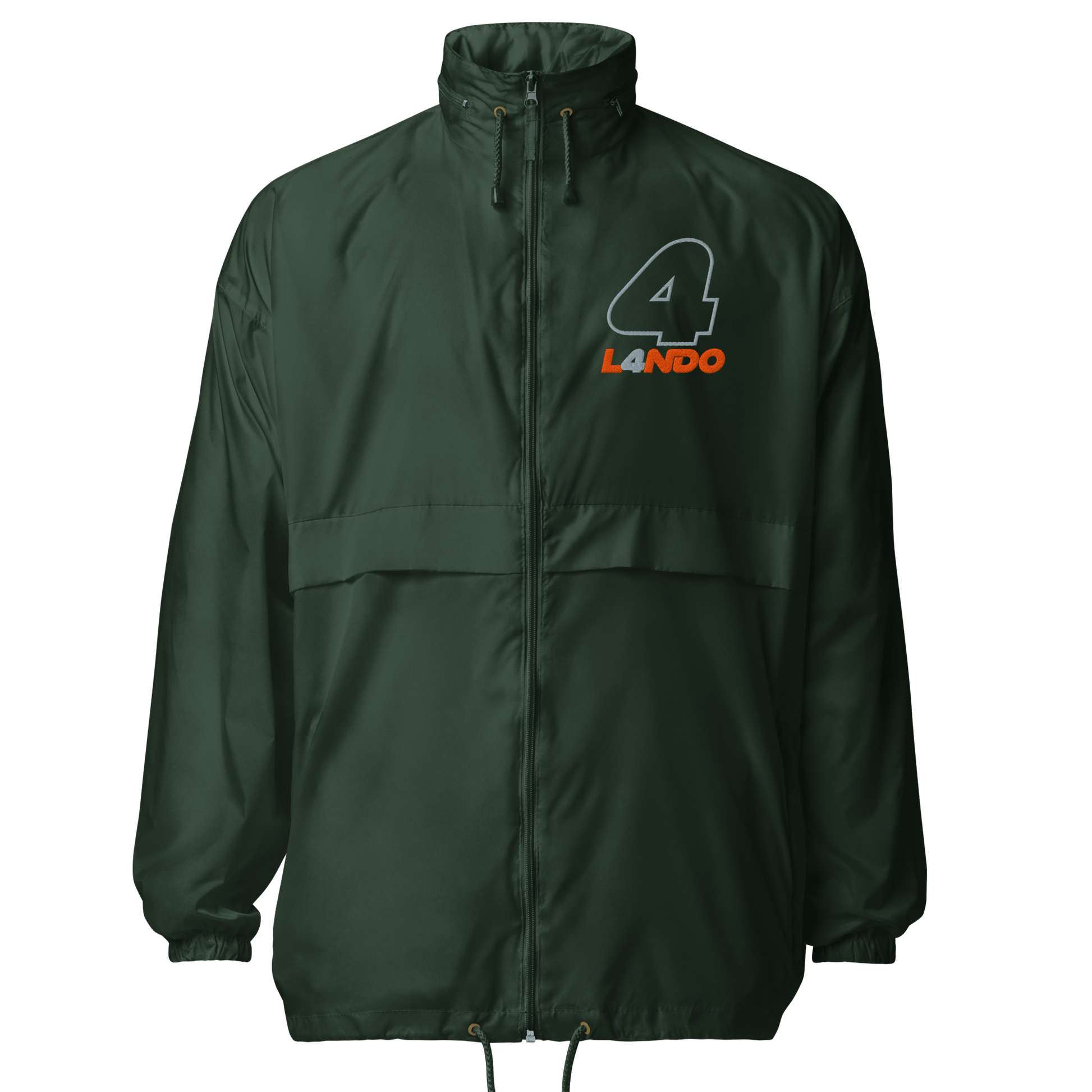 Lando Norris Embroidered Unisex Windbreaker - 3 Colors - Mooving Merch