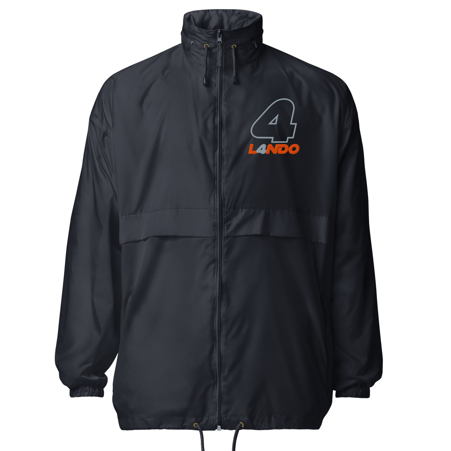 Lando Norris Embroidered Unisex Windbreaker - 3 Colors - Mooving Merch
